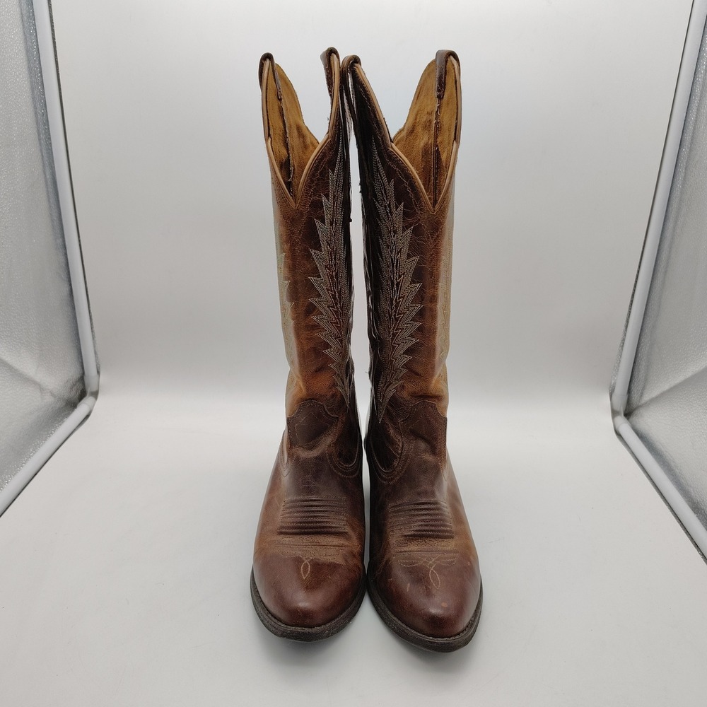Womens ARIAT Desert Sky Sassy Brown Western Cowboy Riding Boots Size 6.5B - Picture 2 of 8